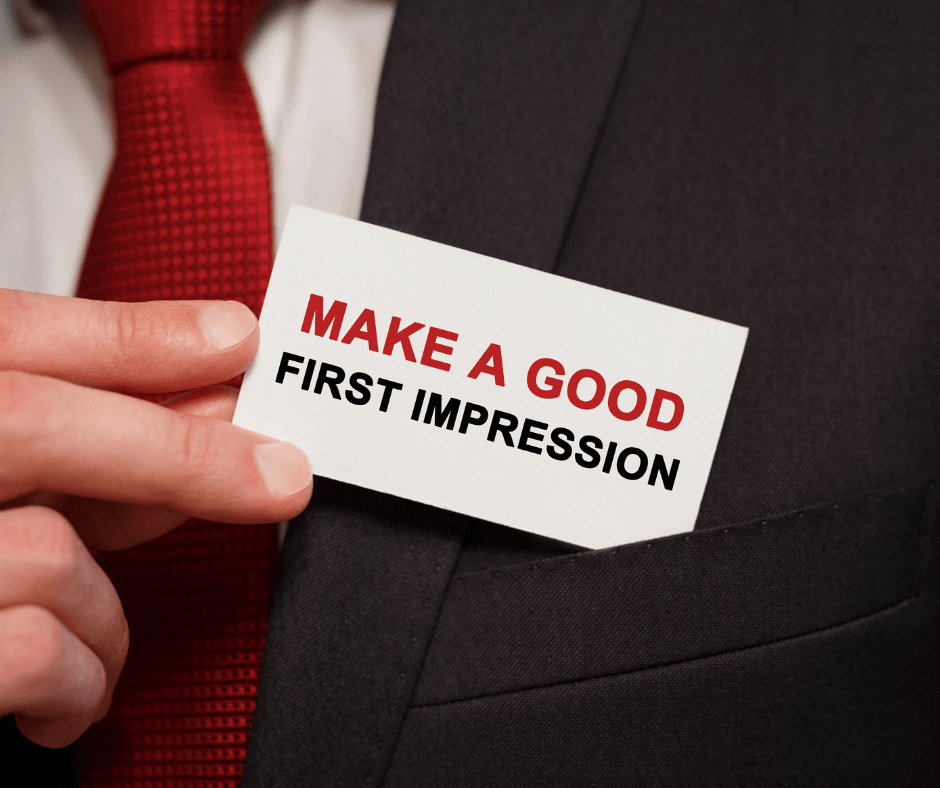 First impressions last